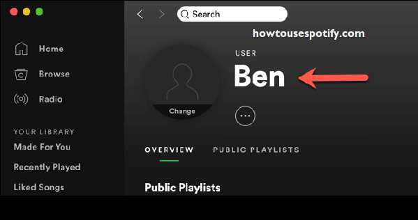 Find users on spotify - Spotify user search