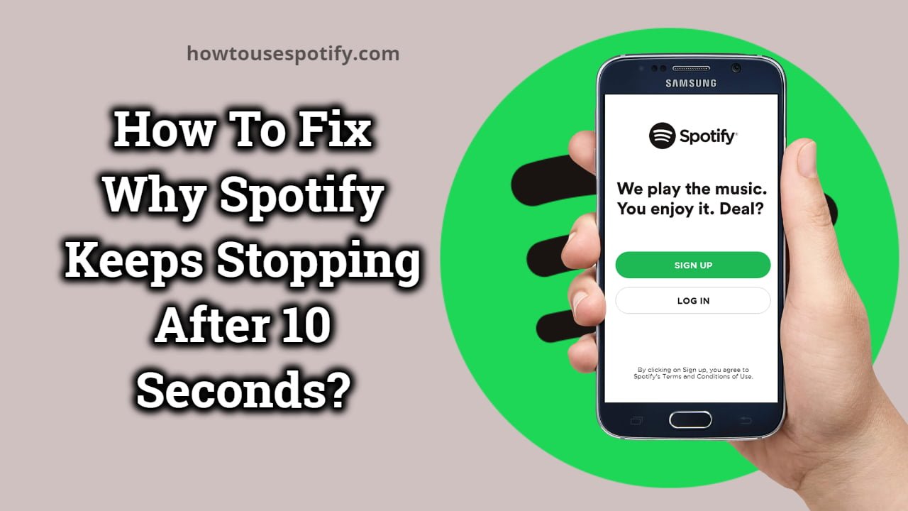 Why Spotify Keeps stopping