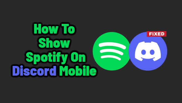 how to show spotify on discord mobile