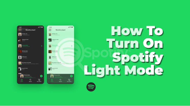 How To Turn On Spotify Light Mode