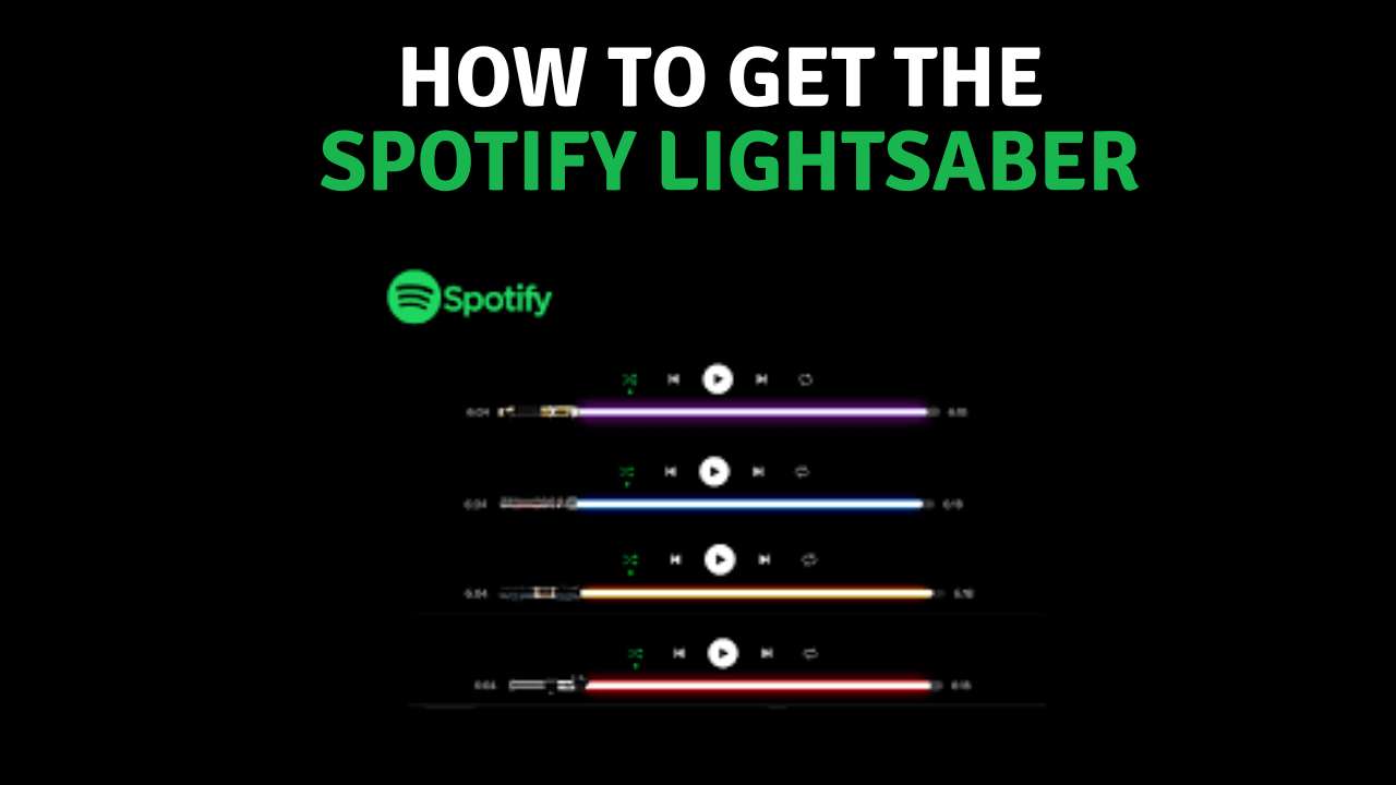 Spotify Lightsaber