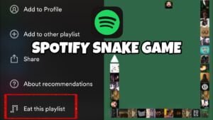 how to play spotify snake game