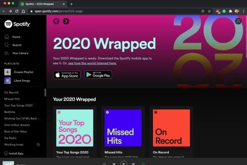 View Spotify Wrapped on Desktop